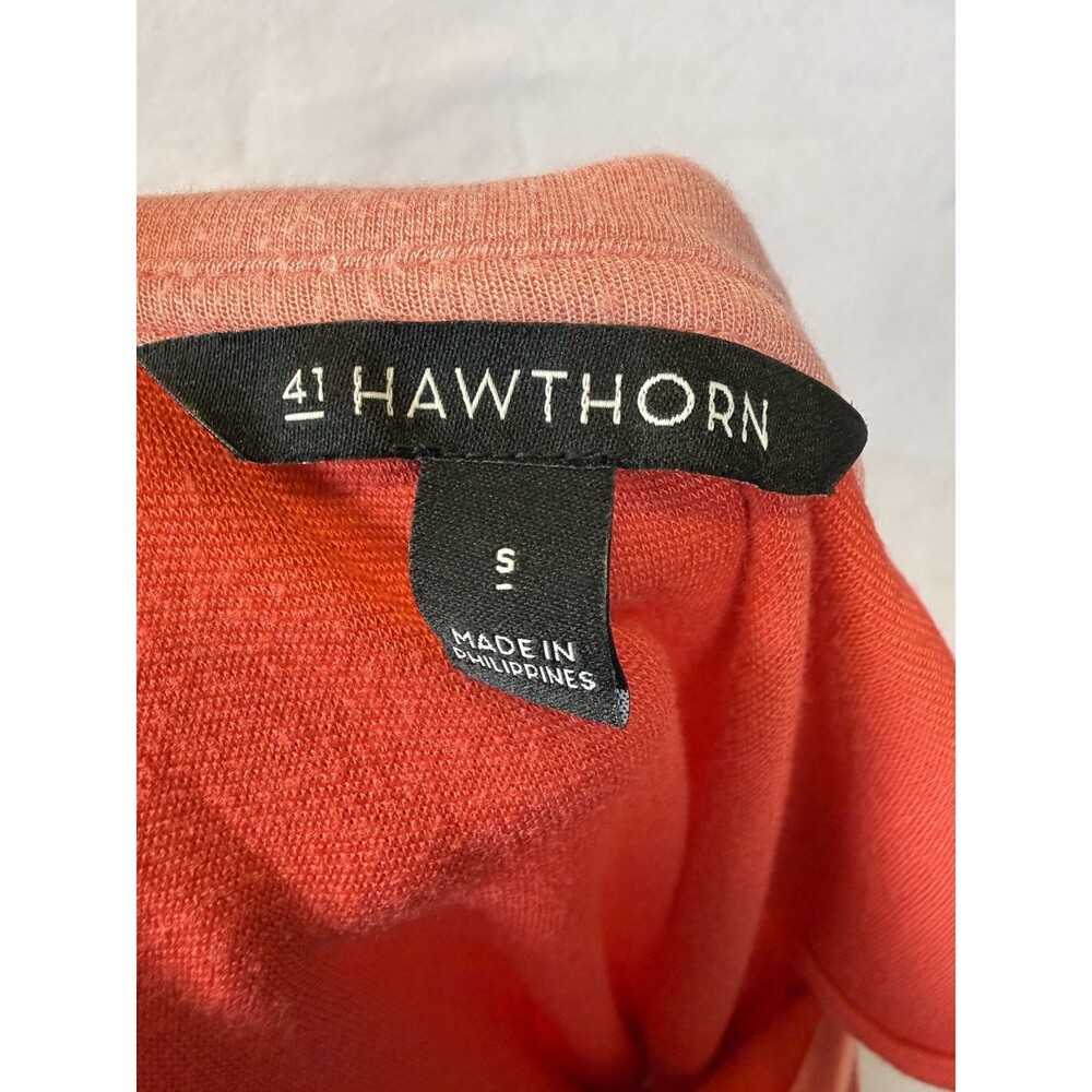 41Hawthorn Rayon Blend Coral Vacation Tank Dress Small Sleeveless Stretchy - Picture 7 of 7